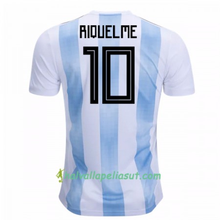 Jalkapallo Pelipaidat Argentiina Riquelme 10 World Cup 2018 Kotipaita